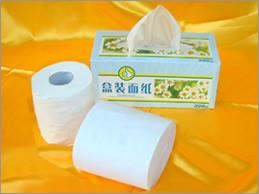 我們設備可以生產  盒裝紙連抽紙 卷筒紙