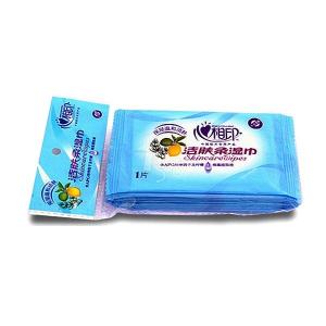 我們設(shè)備可生產(chǎn)的產(chǎn)品 單片裝濕巾