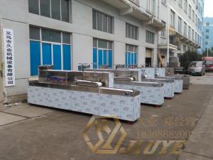 批量噴淋機發貨現場